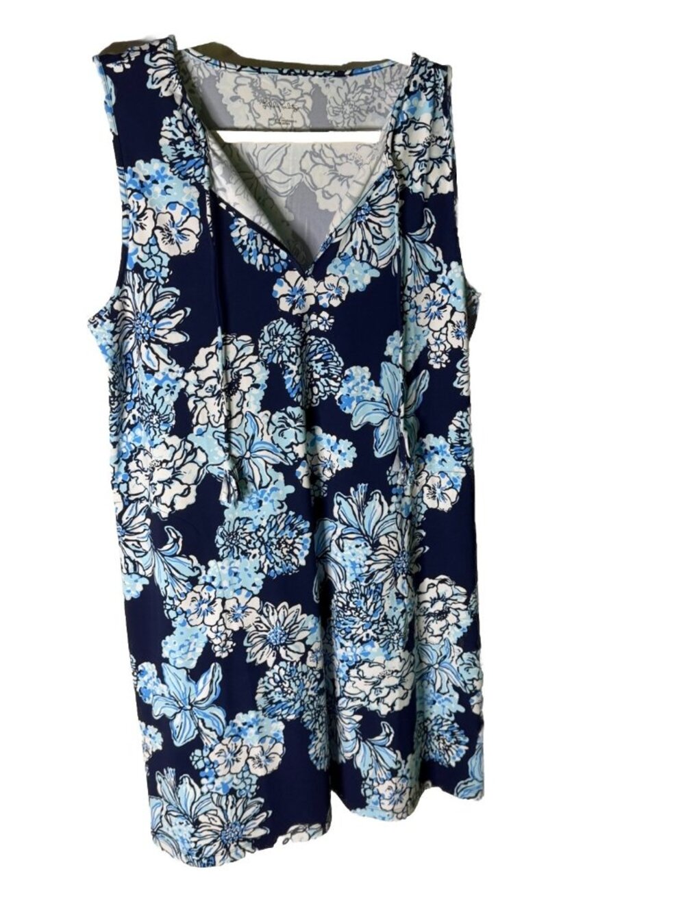 Lilly Pulitzer Johanna Sleeveless Coverup in Bouquet All Day - Large -NEW W/TAGS - Picture 2 of 8